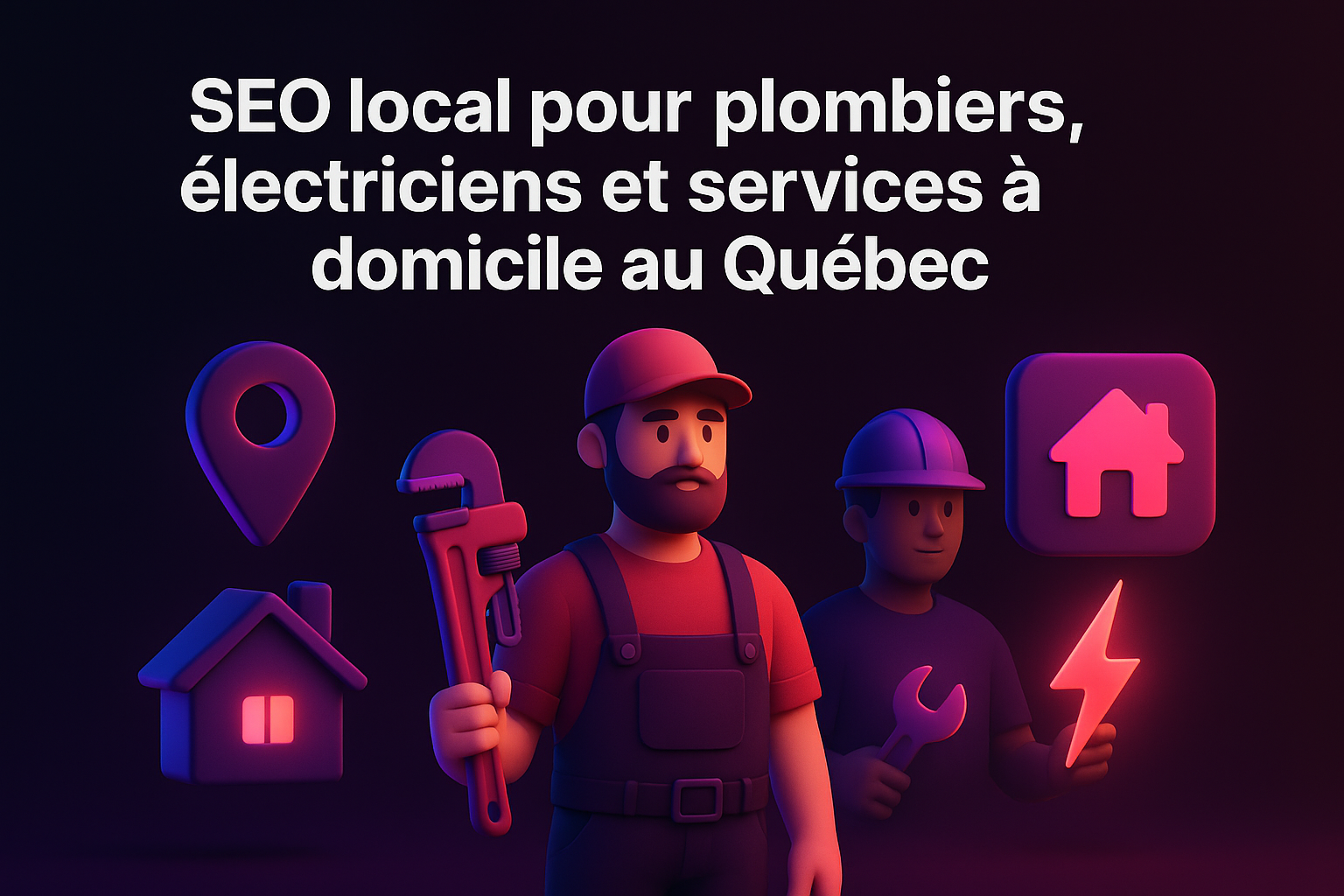 SEO local pour plombiers, électriciens et services à domicile